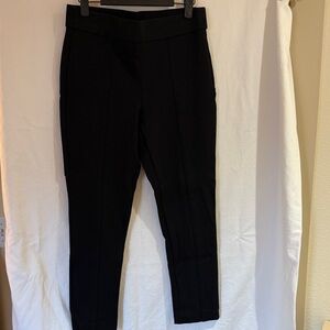 Anne Klein Classic Black Cropped Pants W Med